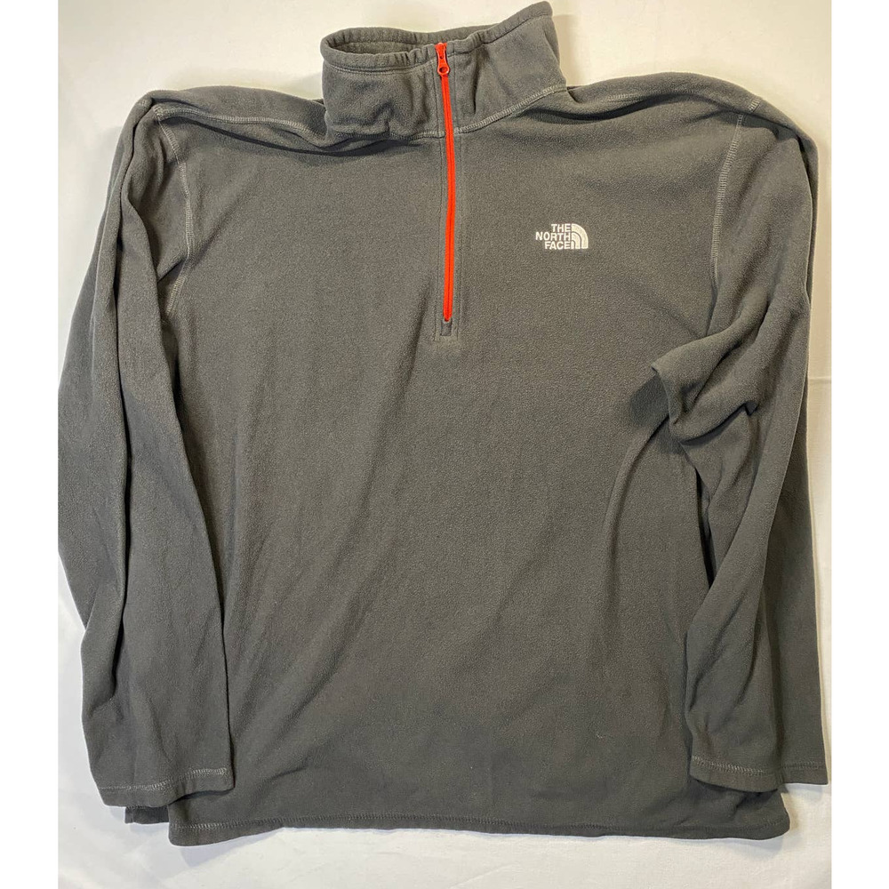 The North Face Gray Quarter-Zip Fleece Pullover
